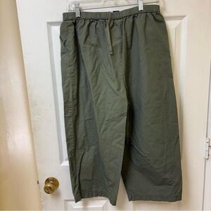 Karen Scott olive green pants